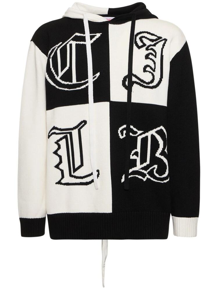 CHARLES JEFFREY LOVERBOY Helraldry Knit Hoodie Cover