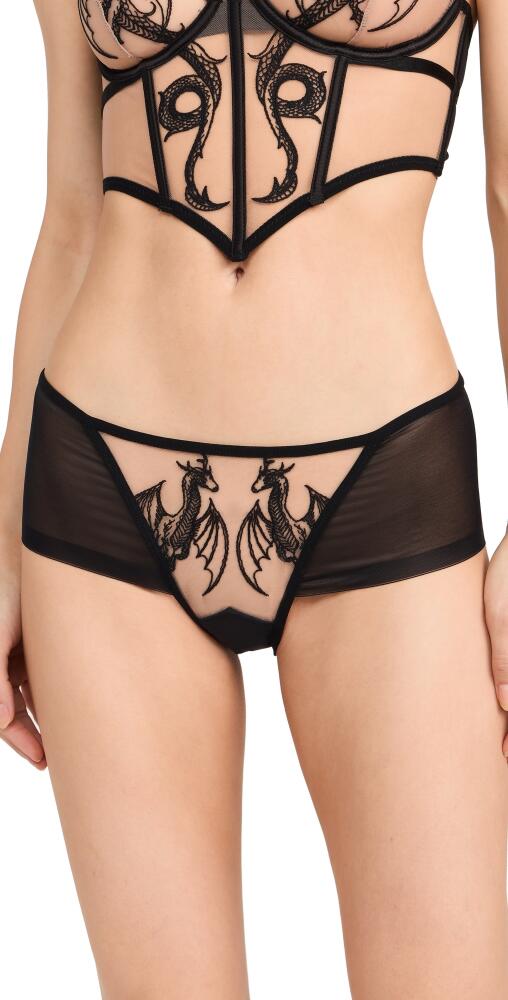 Thistle and Spire Dracona Bikini Briefs Butterscotch/Black Cover