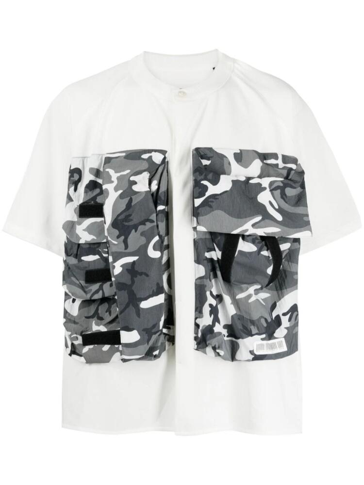 Mostly Heard Rarely Seen Tactical panelled T-shirt - Multicolour Cover