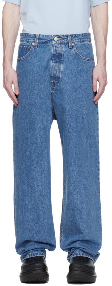 VTMNTS Blue Baggy Jeans Cover