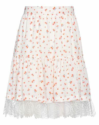 See By Chloé Woman Mini skirt White Polyester, Elastane, Polyamide Cover