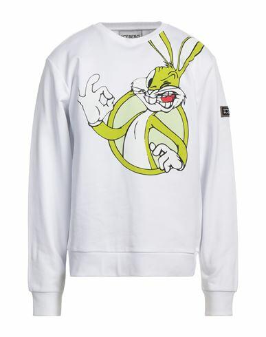 Iceberg Man Sweatshirt White Cotton Cover