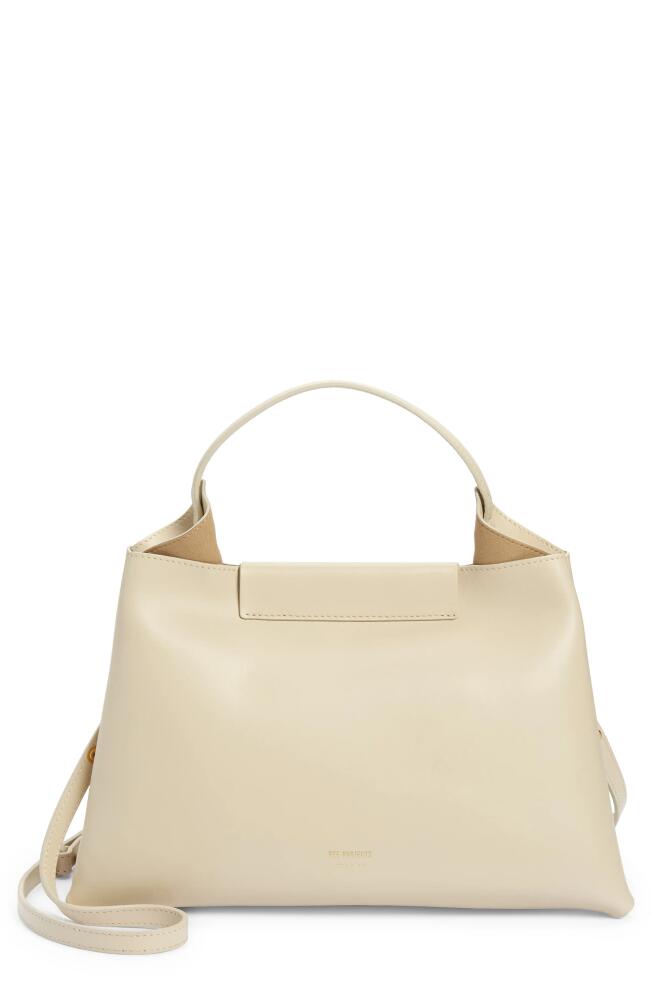 Ree Projects Medium Elieze Leather Shoulder Bag in Beige Cover