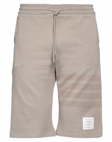 Thom Browne Man Shorts & Bermuda Shorts Khaki Cotton Cover