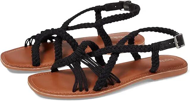 Seychelles Sundown Socialite (Black) Women's Sandals Cover