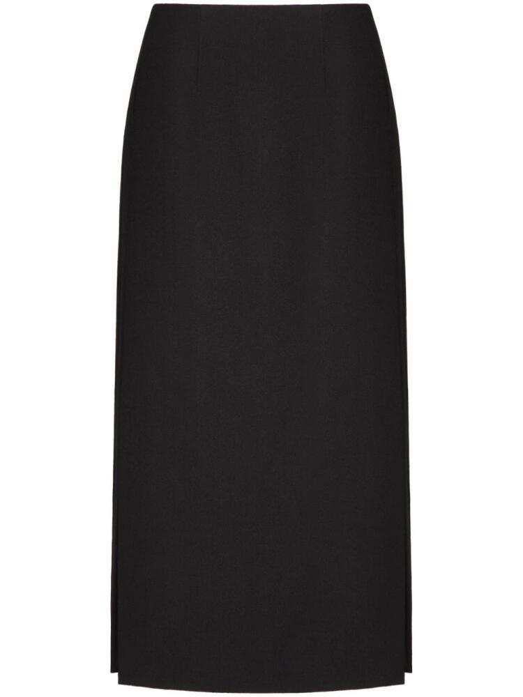 Valentino Garavani Grisaille midi skirt - Black Cover