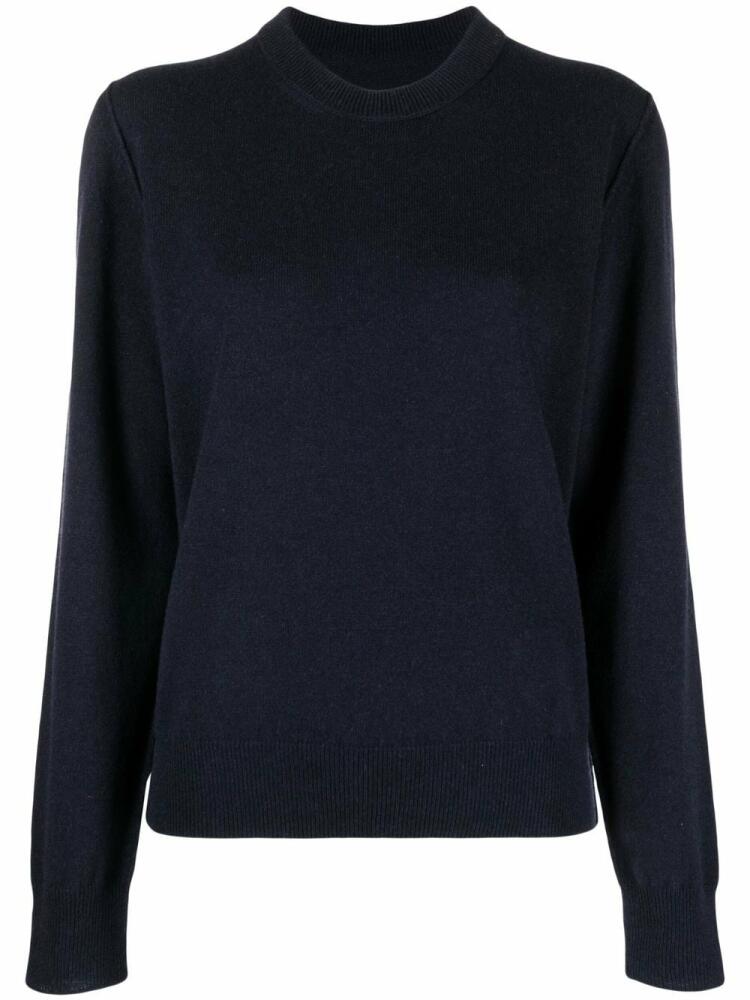 Maison Margiela crew-neck cashmere jumper - Blue Cover