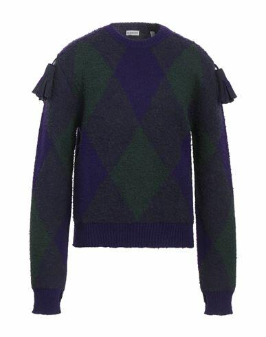 Burberry Man Sweater Purple Wool Cover