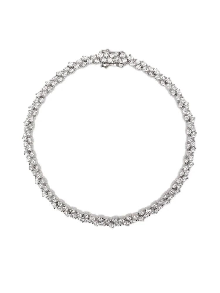 APM Monaco pavé bracelet - Silver Cover