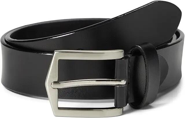 Florsheim 30 mm Leather Boy's Belt (Black) Men's Belts Cover