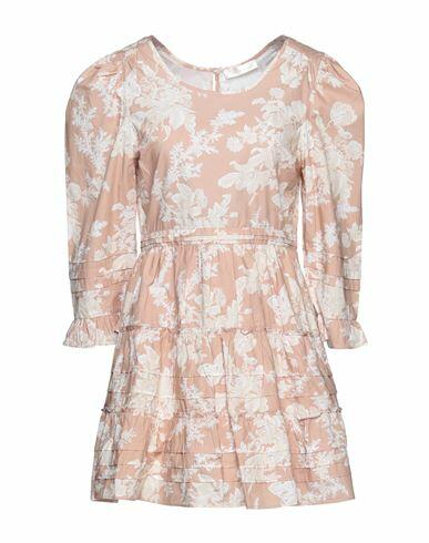 Loveshackfancy Woman Mini dress Blush Cotton Cover