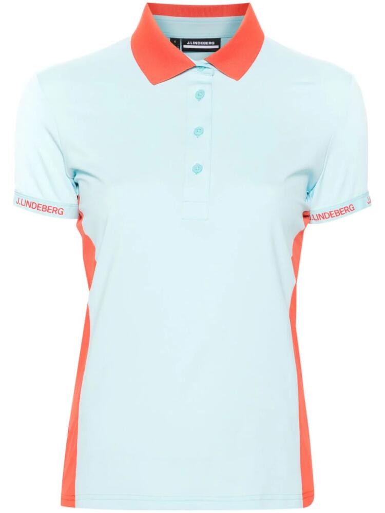 J.Lindeberg Makena polo shirt - Blue Cover