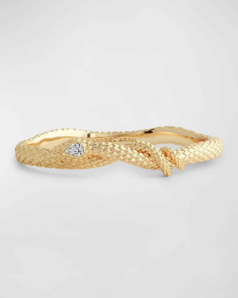 Anabel Aram Jewelry Serpent Hinged Bangle Cover