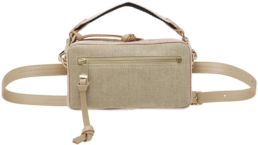 Chloé Beige Woody Belt Bag Cover