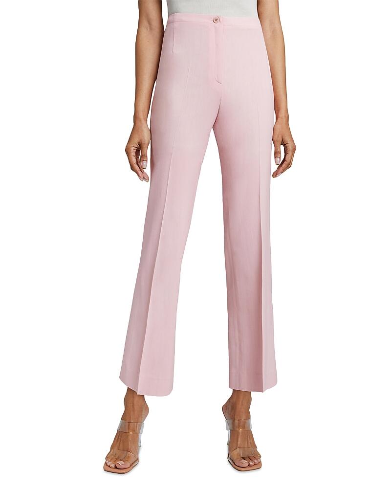 Santorelli Tailored Straight Ankle Pants Cover