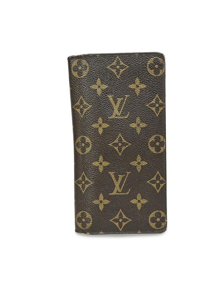 Women's Louis Vuitton Portefeuille Brazza Wallet - Brown Cover