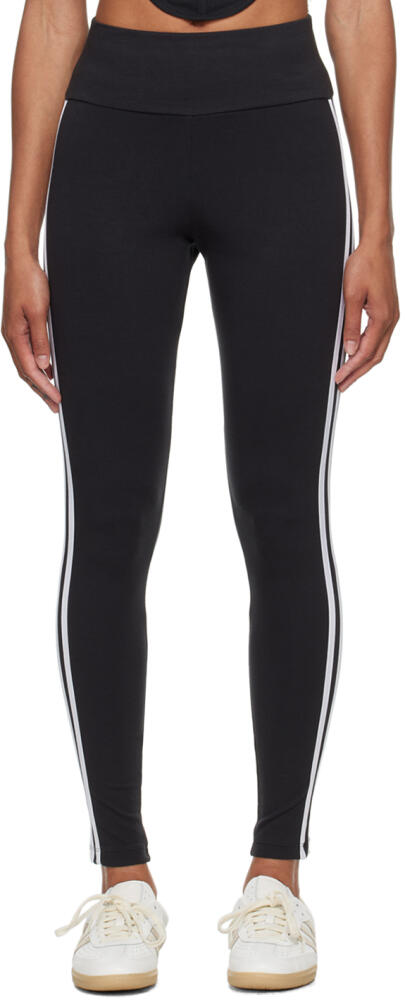 adidas Originals Black 3-Stripes Leggings Cover