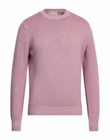 Filippo De Laurentiis Man Sweater Lilac Merino Wool, Silk, Cashmere Cover