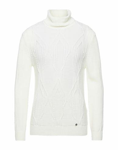 Havana & Co. Man Turtleneck Ivory Acrylic, Viscose, Wool, Alpaca wool Cover