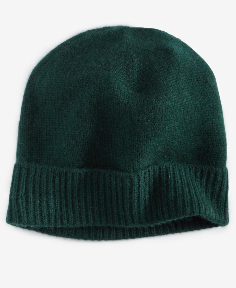 Charter Club 100% Cashmere Cuffed Beanie, Created for Macys - Deep Pine Cover