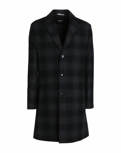 Boss Man Coat Black Wool, Polyester, Polyamide Cover