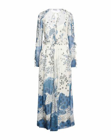 Red Valentino Woman Maxi dress Ivory Silk Cover