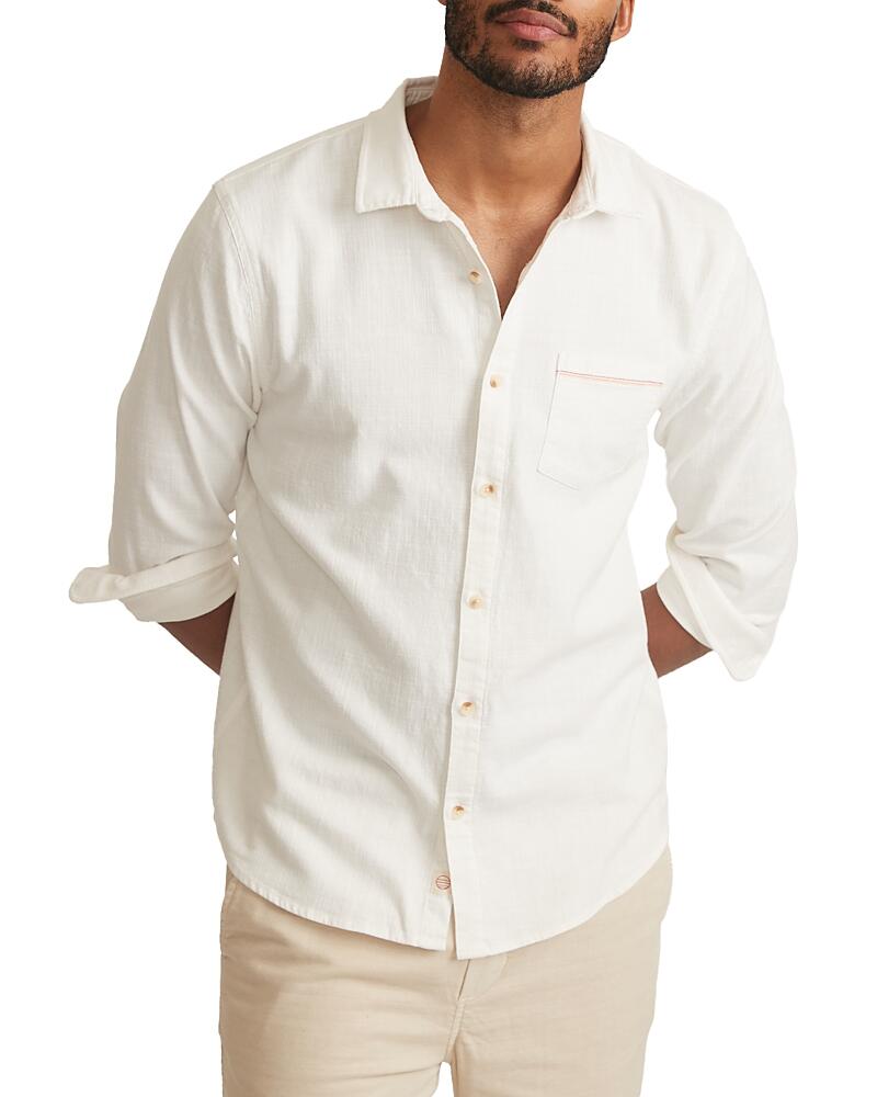 Marine Layer Classic Long Sleeve Shirt Cover