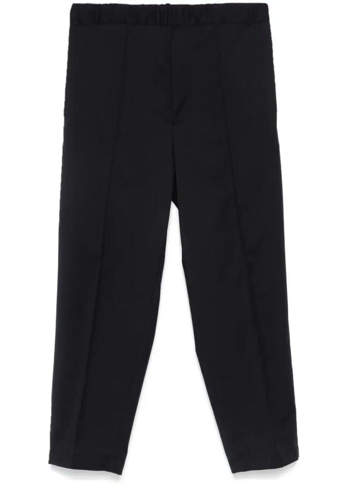 SEVEN GAUGE wool trousers - Blue Cover