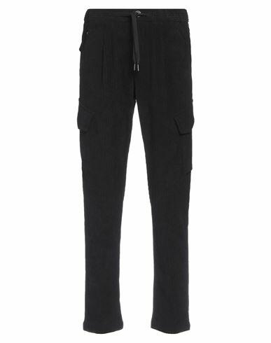 Herno Man Pants Black Polyester Cover