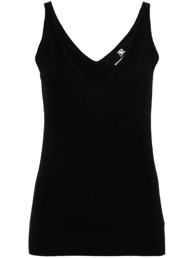 Ermanno Scervino knitted tank top - Black Cover