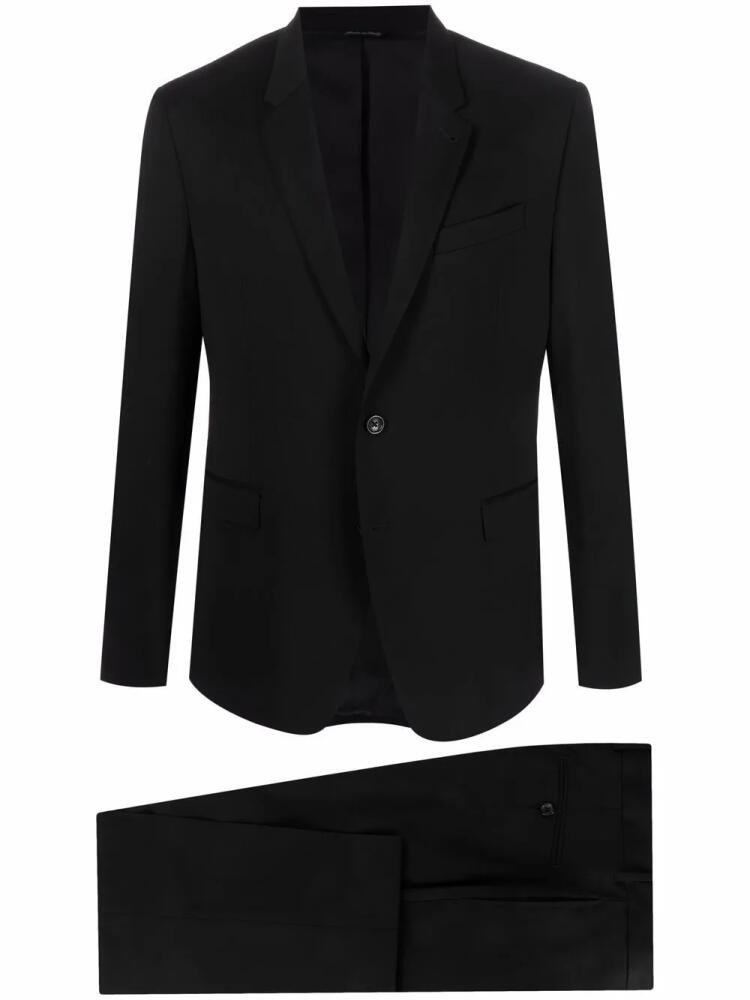 Reveres 1949 single-breasted wool suit - Black Cover