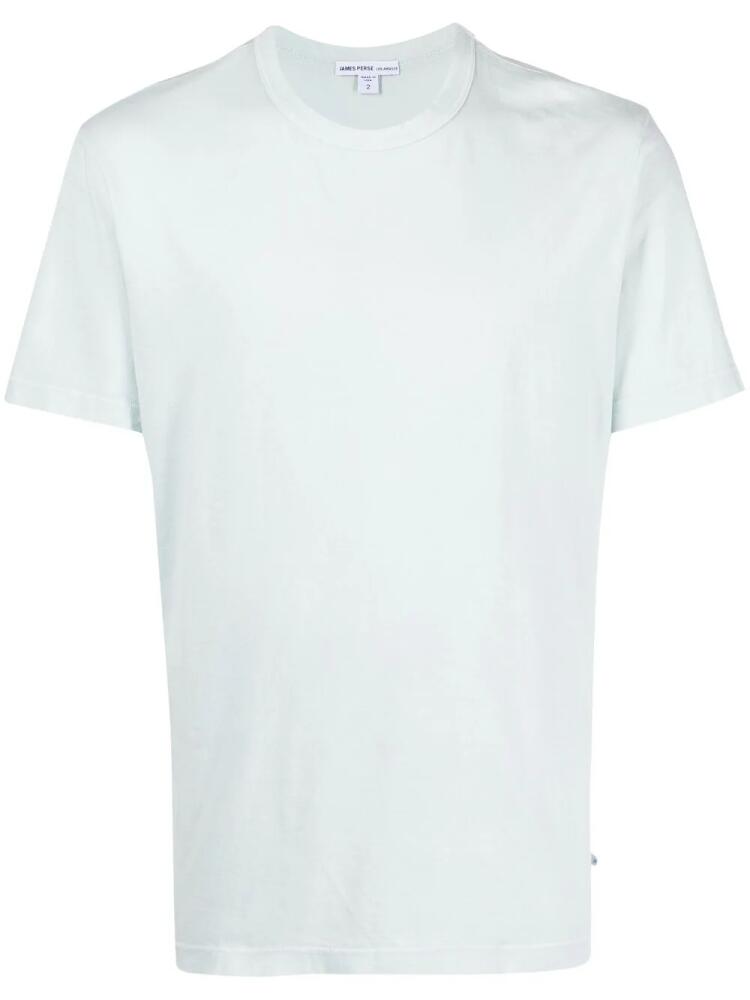 James Perse short-sleeved cotton T-shirt - Blue Cover