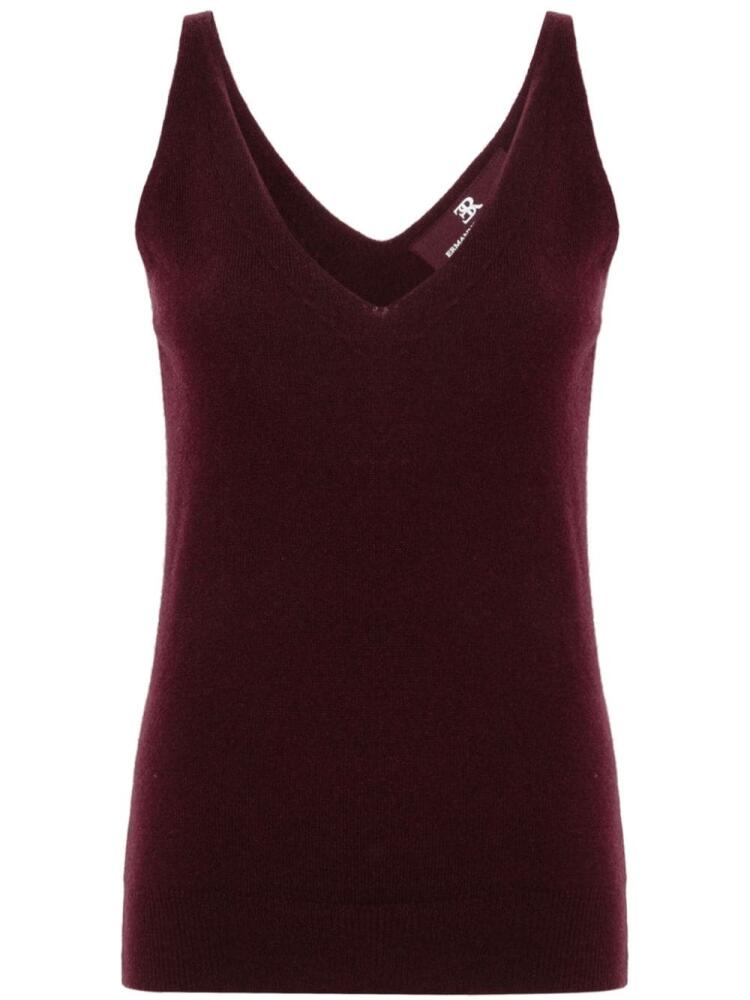 Ermanno Scervino knitted tank top - Purple Cover