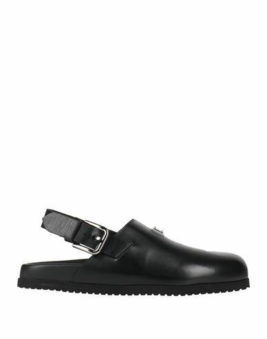 Dolce & gabbana Man Mules & Clogs Black Leather Cover