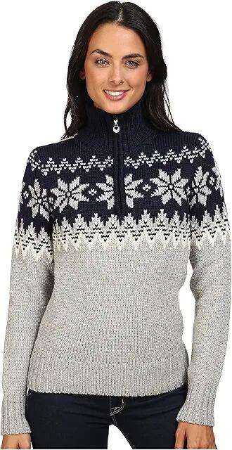 Dale of Norway Myking Sweater (Navy/Off-White) Women's Sweater Cover