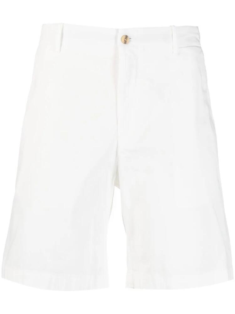 Boglioli mid-rise cotton bermuda shorts - White Cover