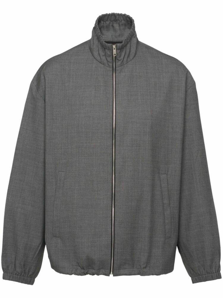 Prada wool blouson jacket - Grey Cover