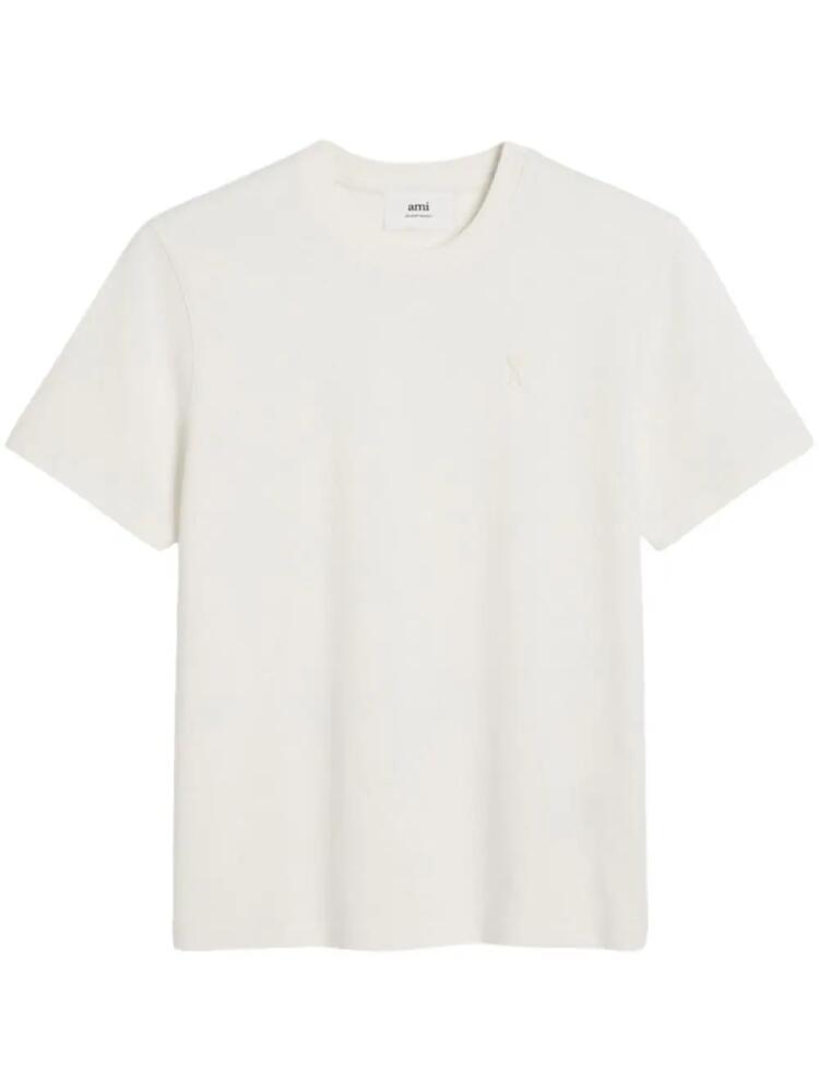 AMI Paris Ami de Coeur organic cotton T-shirt - White Cover