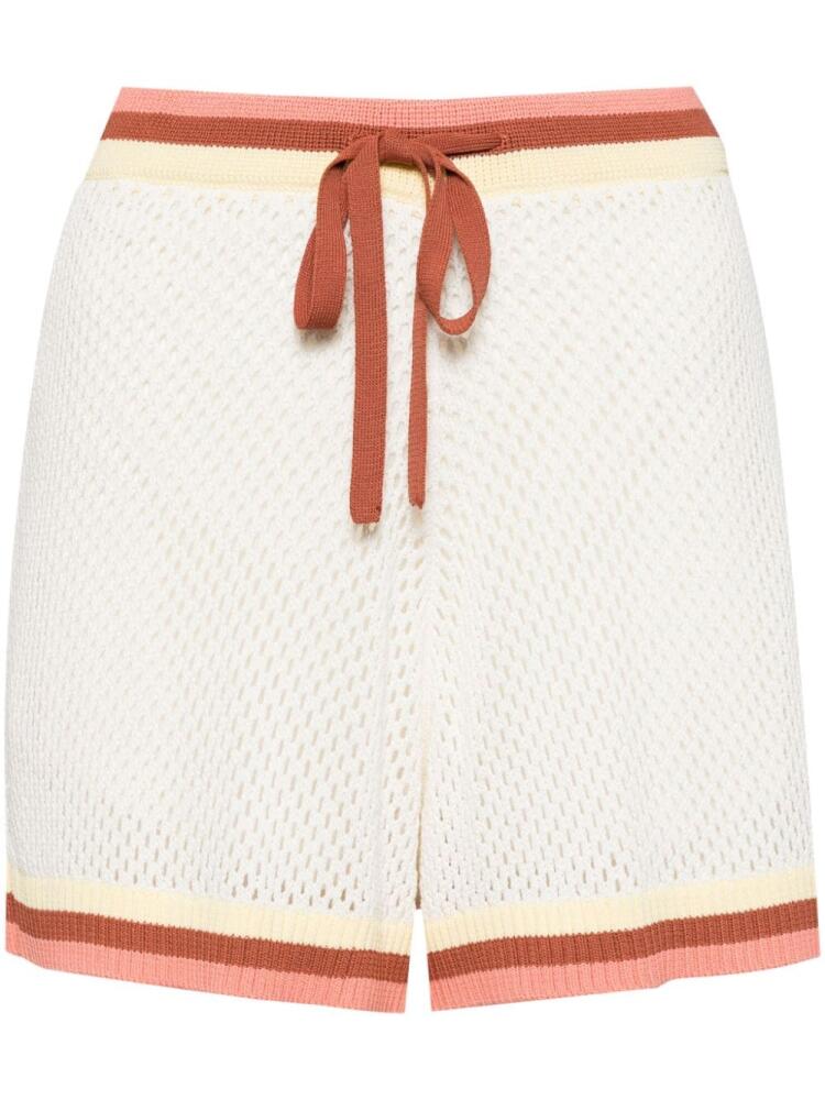 ZIMMERMANN crochet short - White Cover