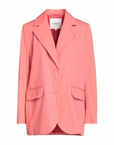 Ba & sh Woman Blazer Coral Cotton Cover