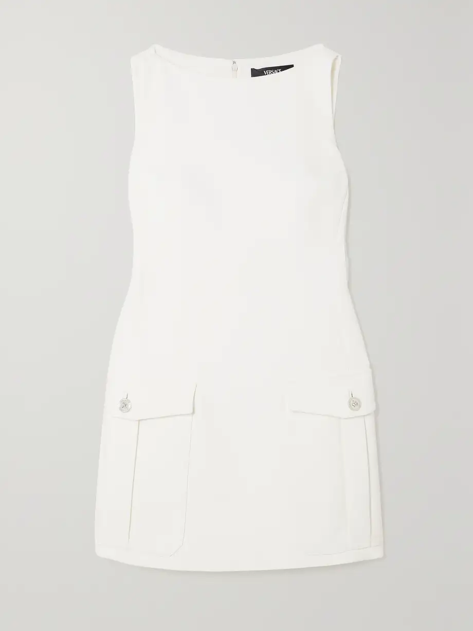 Versace - Cady Mini Dress - White Cover