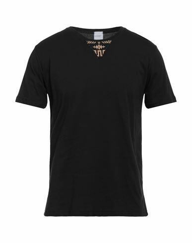 Stilosophy Man T-shirt Black Cotton Cover