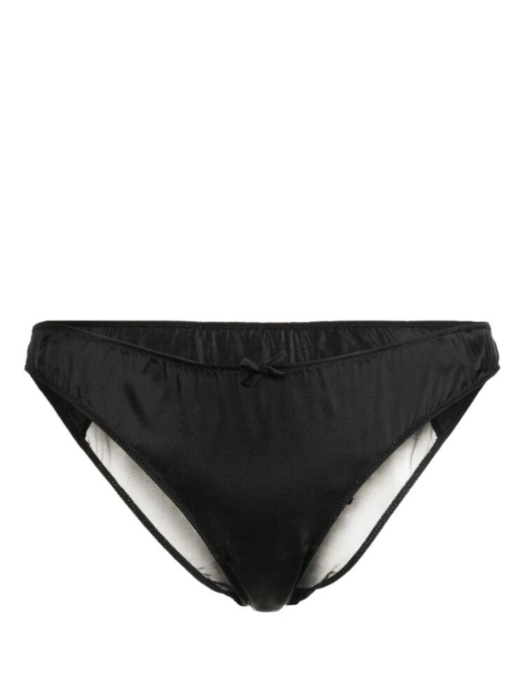 Fleur Du Mal Let's Make Love Cheeky briefs - Black Cover