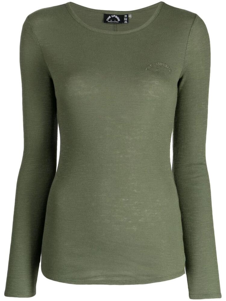 The Upside Rib Chrissy sweatshirt - Green Cover