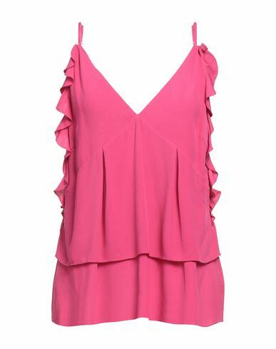 Patrizia Pepe Woman Top Fuchsia Viscose Cover