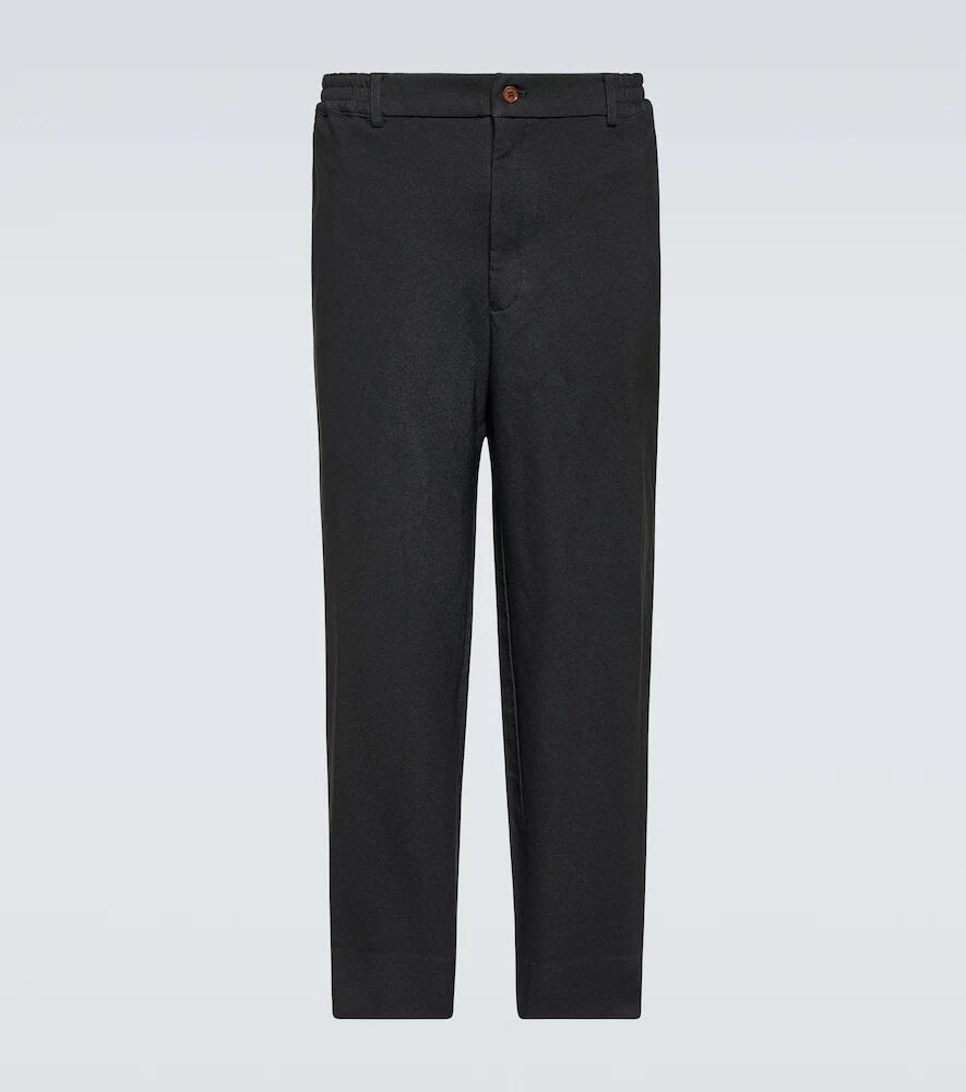 Comme des Garçons Homme Deux Mid-rise cropped pants Cover