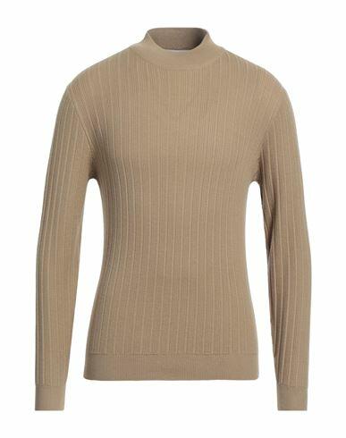 Gazzarrini Man Turtleneck Sand Polyester, Acrylic, Nylon, Wool Cover