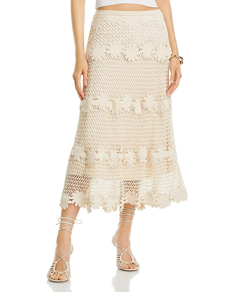 Kobi Halperin Presley Crochet Skirt Cover