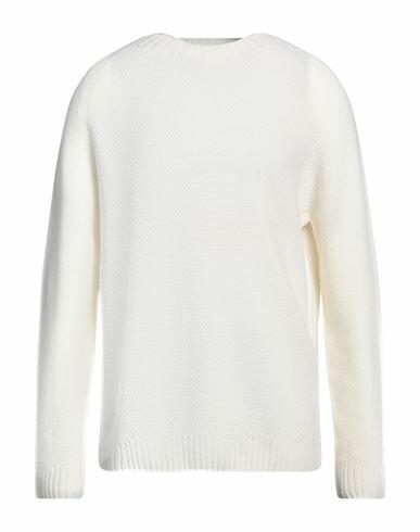 H953 Man Sweater Off white Merino Wool Cover