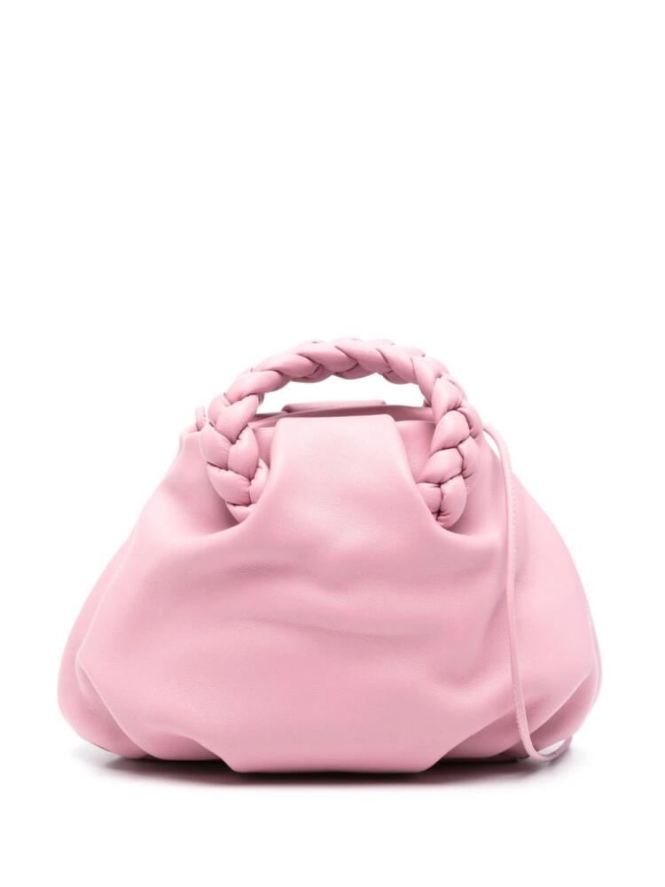 Hereu Small Bombon leather crossbody bag - Pink Cover